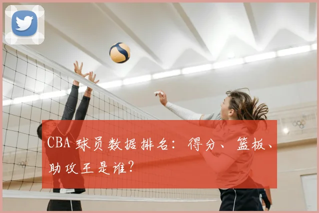 CBA 球员数据排名：得分、篮板、助攻王是谁？